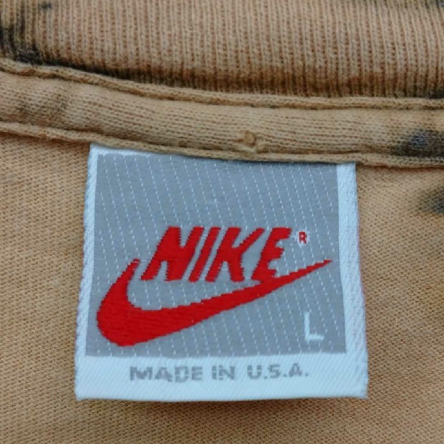 Nike Vintage ナイキ Nike グレータグ Usa製 ブリーチ加工tシャツ Lの通販 By 古着好き S Shop ナイキならラクマ