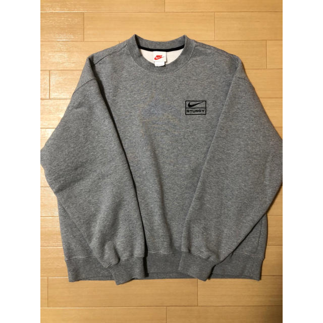 STUSSY(ステューシー)のstussy nike クルーネック トレーナー L レディースのトップス(トレーナー/スウェット)の商品写真