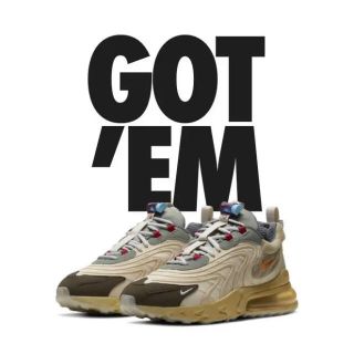 ナイキ(NIKE)のNike Air Max 270 React ENG Travis Scott(スニーカー)