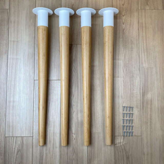 IKEA HILVER ヒルヴェル 脚 円錐形, 竹, 70 cm 1