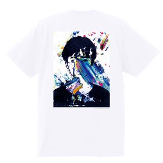 Mサイズ 白 STAY GOLD MEGURU YAMAGUCHI × KYNE(Tシャツ/カットソー(半袖/袖なし))