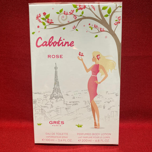 GRES CABOTINE(グレカボティーヌ)の【【さんちゃん様専用】【新品】グレ　カボディーヌ　ローズ　コフレセット コスメ/美容の香水(香水(女性用))の商品写真