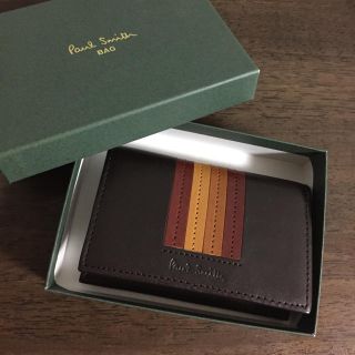 ポールスミス(Paul Smith)の新品✨箱付 ポールスミス 名刺入れ (名刺入れ/定期入れ)