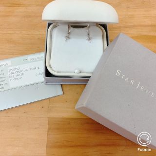 スタージュエリー(STAR JEWELRY)のSTAR JEWELRY クロッシングスター　イヤリング(イヤリング)