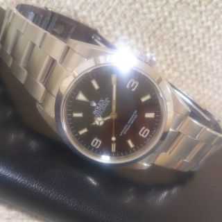 ロレックス(ROLEX)の再値下げ！【OH済/海外保付】ロレック エクスプローラー1 114270 P番 (腕時計(アナログ))