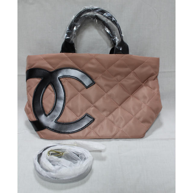 ピンク☆CHANEL☆ノベルティ☆2wayトートバッグ☆未使用☆シャネル