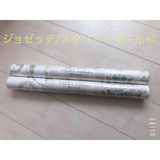 ローラアシュレイ(LAURA ASHLEY)のローラアシュレイ★ジョゼッテ/ゴールド✨壁紙2本セット♪未使用(その他)