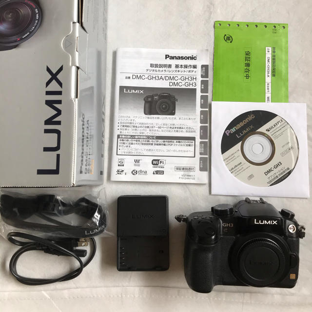 除菌済☆Panasonic LUMIX DMC-GH3 ボディ ミラーレス一眼