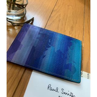 ポールスミス(Paul Smith)のポールスミス★レインボーマップカードケース定期入れパスケース新品(名刺入れ/定期入れ)