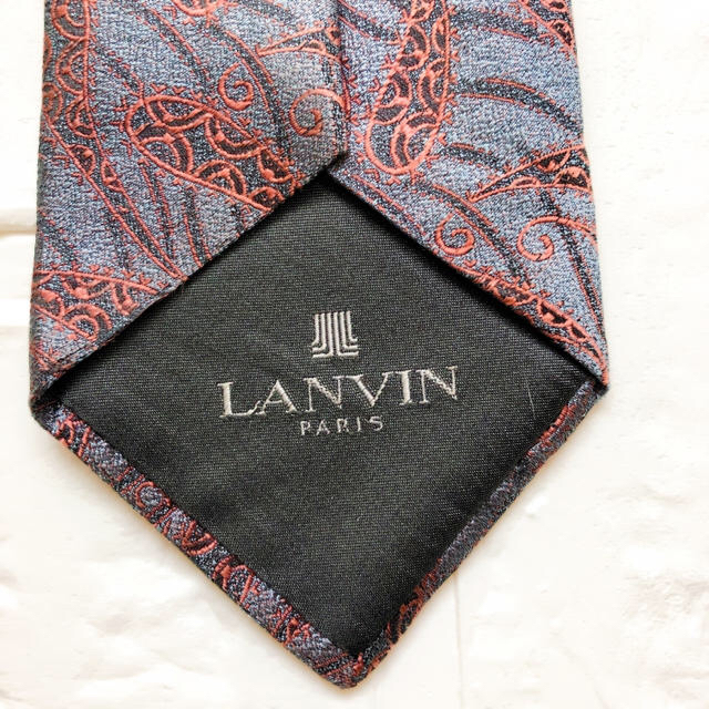 LANVIN(ランバン)のLANVIN ランバン　ネクタイ　ペイズリー柄 メンズのファッション小物(ネクタイ)の商品写真