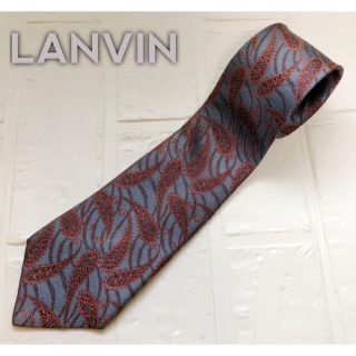 ランバン(LANVIN)のLANVIN ランバン　ネクタイ　ペイズリー柄(ネクタイ)