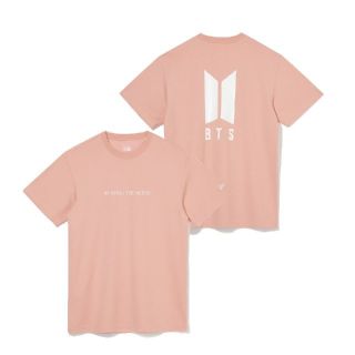 ボウダンショウネンダン(防弾少年団(BTS))のNEW ERA Tシャツ BTS BEYOND THE SCENE ローズ M(Tシャツ/カットソー(半袖/袖なし))