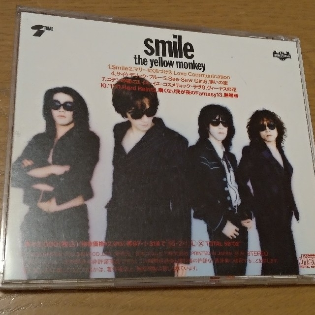the yellow monkey 『smile』 アルバムCDの通販 by aAA's shop the yellow monkey 『smile』 アルバムCDの通販 by aAA's shop