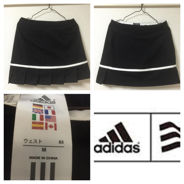 adidas(アディダス)の〔アディダスゴルフ〕台形スカート レディースのスカート(ミニスカート)の商品写真