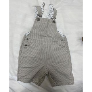 プチバトー(PETIT BATEAU)の美品 プチバトー サロペット オーバーオール(その他)