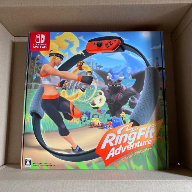 Nintendo Switch - リングフィット アドベンチャー Switch 未使用新品 ... リングフィット アドベンチャー Switch 新品未使用