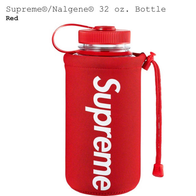 Supreme Nalgene 32 oz. Bottle 赤