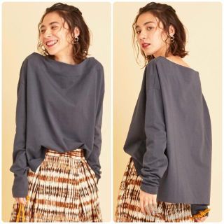 ドゥーズィエムクラス(DEUXIEME CLASSE)の新品☆ビューティー&ユース ボートネックロングスリーブカットソー(Tシャツ(長袖/七分))