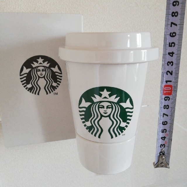 Starbucks Coffee(スターバックスコーヒー)の【非売品】スターバックス To Go Cup型 フードキャニスター インテリア/住まい/日用品のキッチン/食器(容器)の商品写真