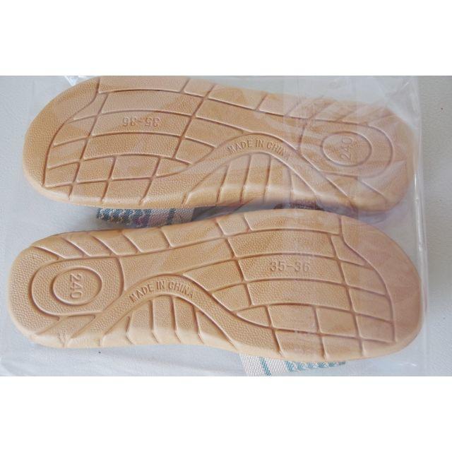 ルームシューズ 麻素材で涼し気な春夏用スリッパ レディースの靴/シューズ(サンダル)の商品写真