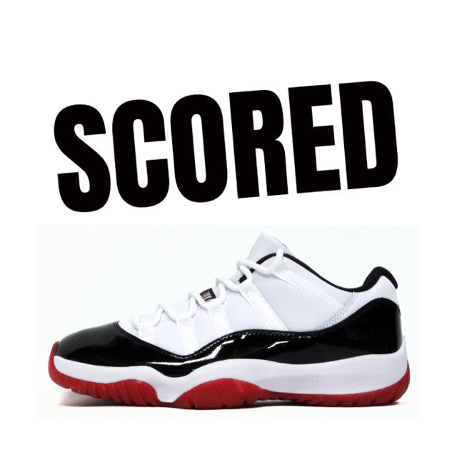 NIKE AIR JORDAN 11 LOW GYM RED 28.5cm