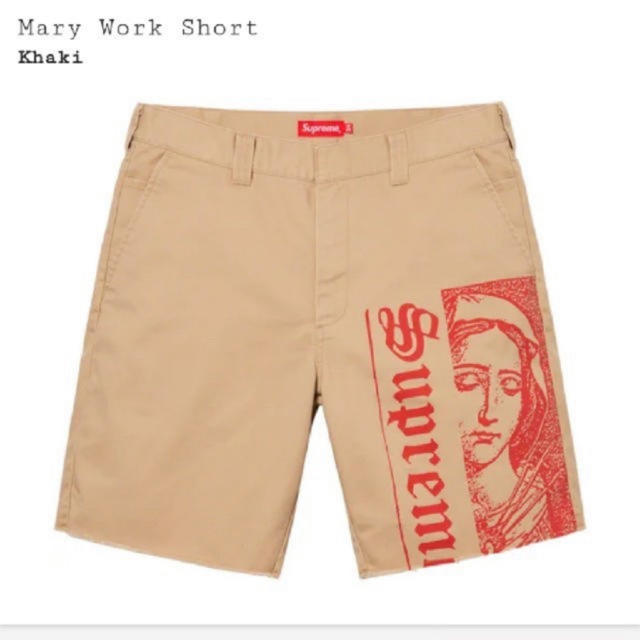 サイズ32 新品未使用 supreme Mary Work Short