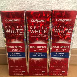 コルゲート ハイインパクト White  85g OPTIC WHITE(歯磨き粉)