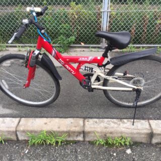 配送しません、引き取り限定big morryマウンテンバイク26インチ変速1×6(自転車本体)