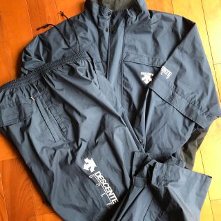 デサント(DESCENTE)のDESCENTE デサント レインウエア RAIN FORCER メンズL(ウエア)