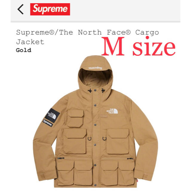 【M】Supreme®/The North Face® Cargo Jacket