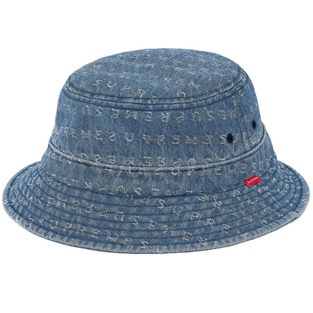 Supreme(シュプリーム)のSupreme Jacquard Logos Denim Crusher メンズの帽子(ハット)の商品写真