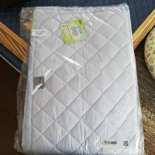 【再再お値下げ】AllerWrap　敷パッド　シングル２枚　薄いブルー(敷パッド)