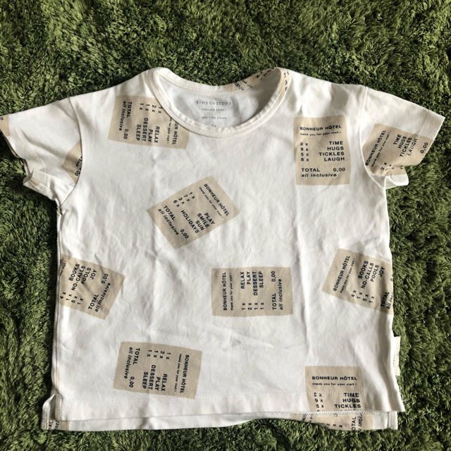 こどもビームス(コドモビームス)の美品☆tinycottons Tシャツ キッズ/ベビー/マタニティのキッズ服男の子用(90cm~)(Tシャツ/カットソー)の商品写真