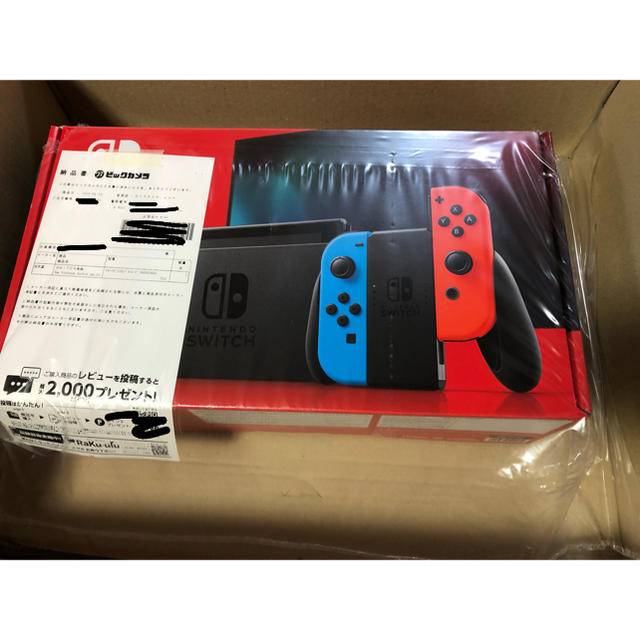 ネオンカラー新型　任天堂スイッチ本体　Switch 新品未開封