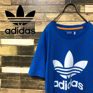 アディダス(adidas)の90's アディダスオリジナルス　ビッグロゴ　ゆるだぼ Tシャツ ナイスカラー(Tシャツ/カットソー(半袖/袖なし))