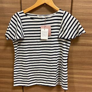 クチュールブローチ(Couture Brooch)のクチュールブローチ　ボーダーTシャツ 38(Tシャツ(半袖/袖なし))