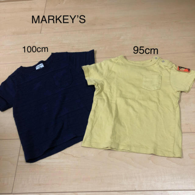 MARKEY'S(マーキーズ)の夏物セール！　マーキーズ　Tシャツ　2枚セット　95cm キッズ/ベビー/マタニティのキッズ服男の子用(90cm~)(Tシャツ/カットソー)の商品写真