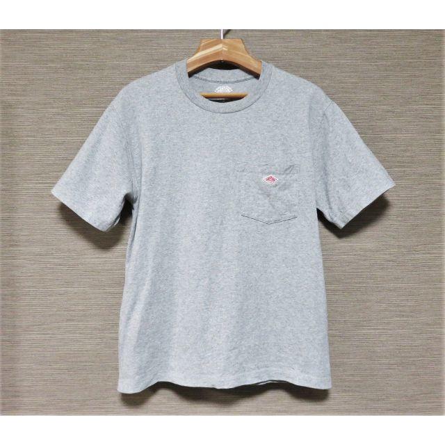 DANTON(ダントン)のDANTON ポケット Tシャツ 38 メンズ グレー メンズのトップス(Tシャツ/カットソー(半袖/袖なし))の商品写真