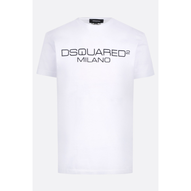 新品！Dsquared2　ロゴTシャツ Sサイズ ホワイト | フリマアプリ ラクマ