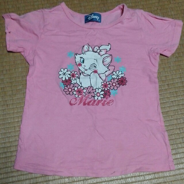 Disney(ディズニー)のTシャツ  マリーちゃん  130cm キッズ/ベビー/マタニティのキッズ服女の子用(90cm~)(Tシャツ/カットソー)の商品写真