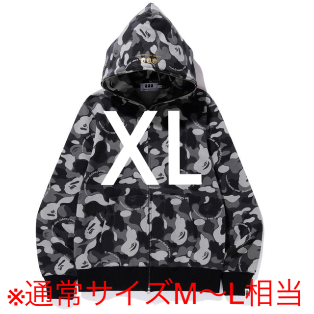 A BATHING APE(アベイシングエイプ)のCOMME des GARÇONS × A Bathing Ape フーディー メンズのトップス(パーカー)の商品写真