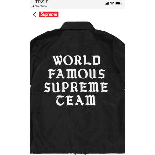 シュプリーム(Supreme)のシュプリーム　コーチジャケット　WEEK17(ナイロンジャケット)