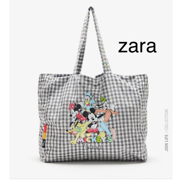 ZARA(ザラ)のZARA ディズニー　トートバッグ レディースのバッグ(トートバッグ)の商品写真