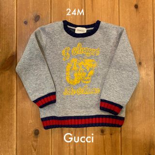 グッチ(Gucci)の★MAO様専用★ 美品訳あり　グッチ　スウェット　トレーナー　GUCCI 24(Tシャツ/カットソー)