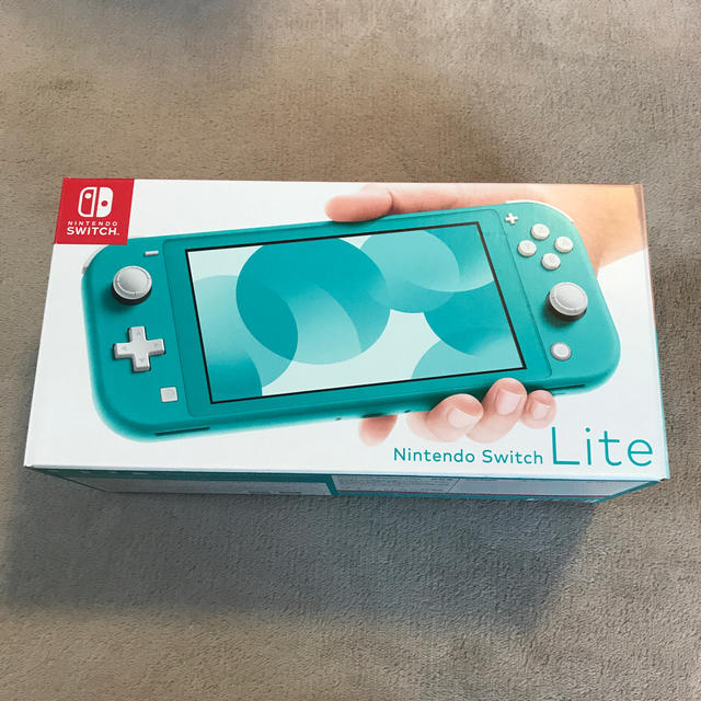 予約中！ Nintendo ケース付き- Switch ターコイズ Lite Lite 本体