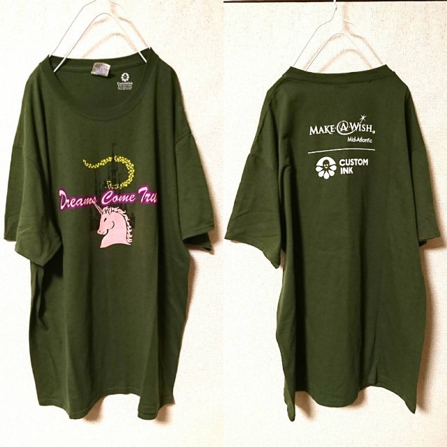 Santa Monica(サンタモニカ)のOLD　Jerzees  　Ｌサイズ　ユニコーンのプリントがカッコイイＴシャツ メンズのトップス(Tシャツ/カットソー(半袖/袖なし))の商品写真