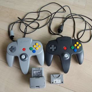 ニンテンドウ64(NINTENDO 64)のNintendo64  コントローラー🎮️(その他)