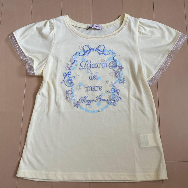 mezzo piano junior(メゾピアノジュニア)のメゾピアノ 140♡ キッズ/ベビー/マタニティのキッズ服女の子用(90cm~)(Tシャツ/カットソー)の商品写真