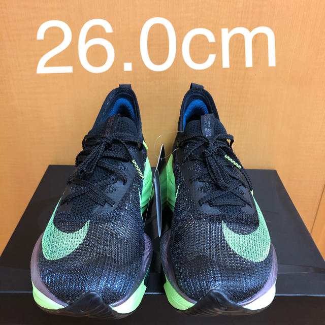 NIKE(ナイキ)のナイキ エア ズーム アルファフライ ネクスト％ 26cm 新品未使用　正規品 スポーツ/アウトドアのランニング(シューズ)の商品写真