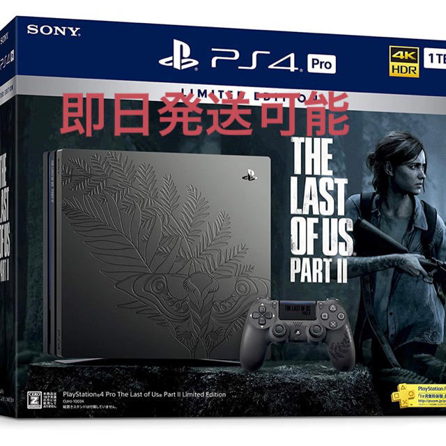 PlayStation 4 Pro The Last of Us Part IIゲームソフト/ゲーム機本体